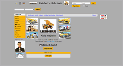 Desktop Screenshot of cs.liebherr-club.com